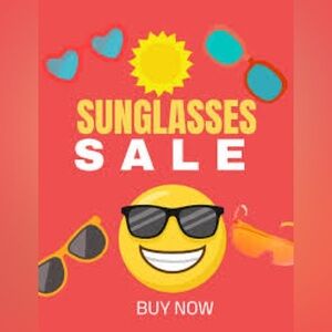 😎SPRING SUNGLASSES SALE ON NOW!😎 Free Shipping! Buy Today! Great Selection 🙂